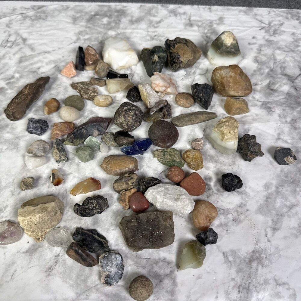 Bulk Mixed Crafters Collection: Gems Crystal Natural Rough Raw 2 lb Lot #2